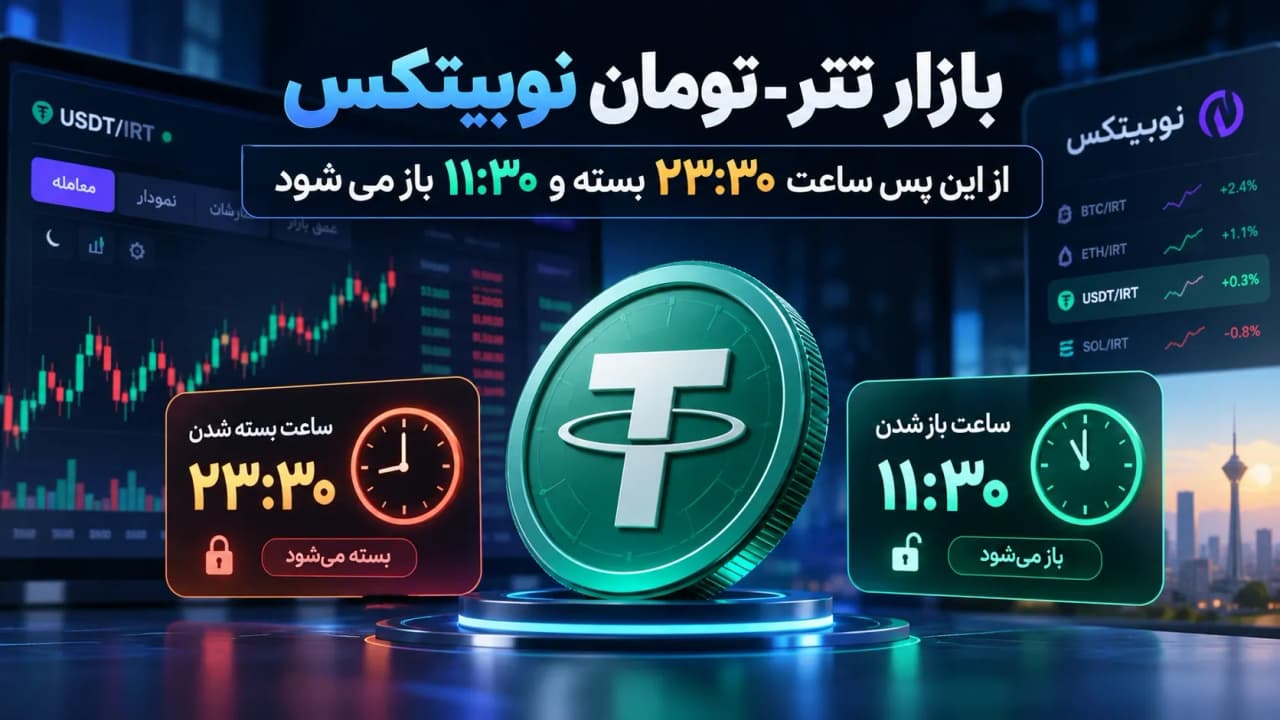 بازار تتر صرافی نوبیتکس